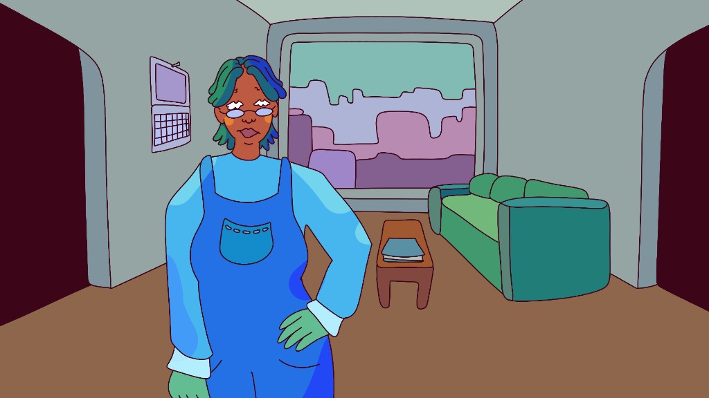 Mitch — living room with window view