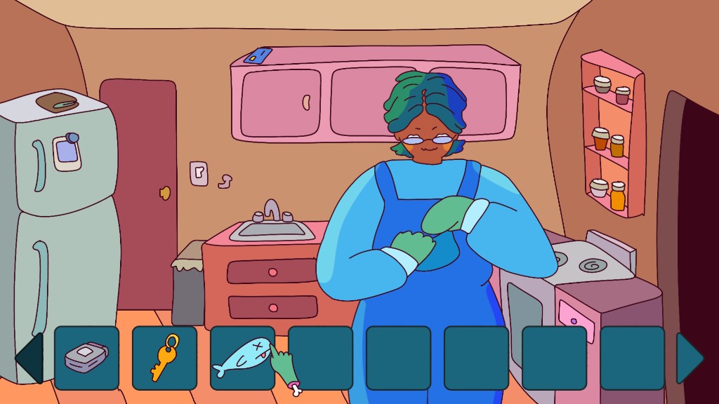 Mitch — kitchen with inventory UI